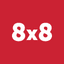 8X8 INC /DE/ logo