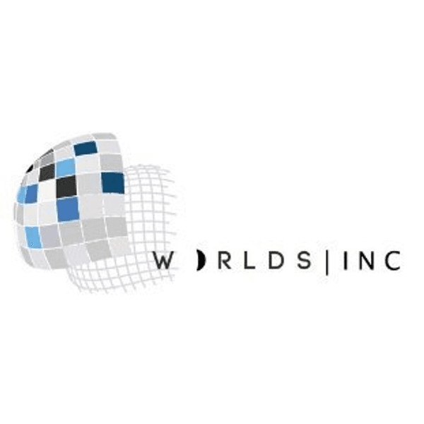 WORLDS INC logo